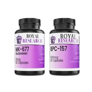 MK677 | Ibutamoren 25mg & BPC157 500mcg Capsules