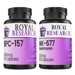 MK677 | Ibutamoren 12.5mg & BPC157 500mcg Capsules